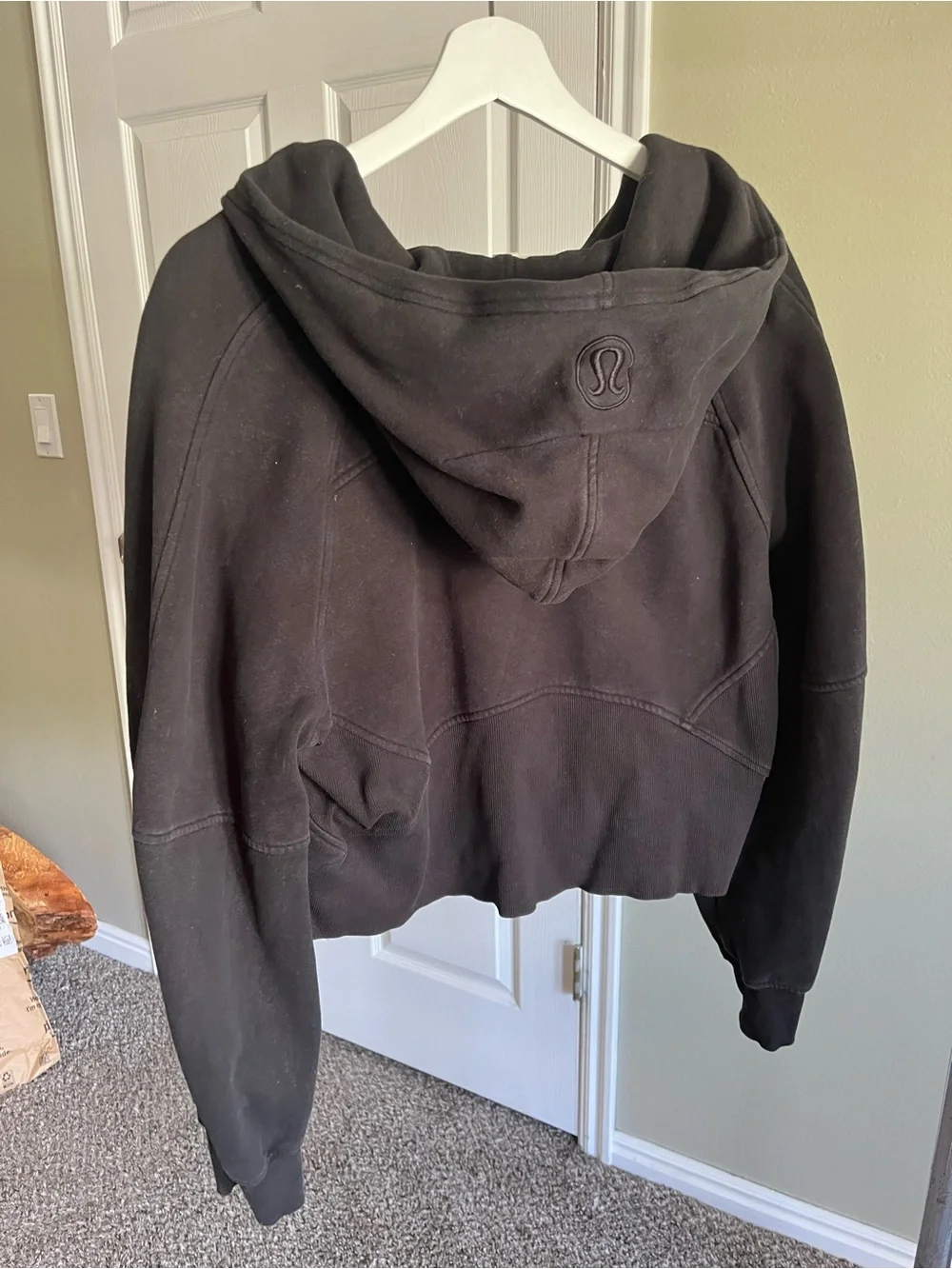 lululemon athletica Black Half-Zip Hoodie